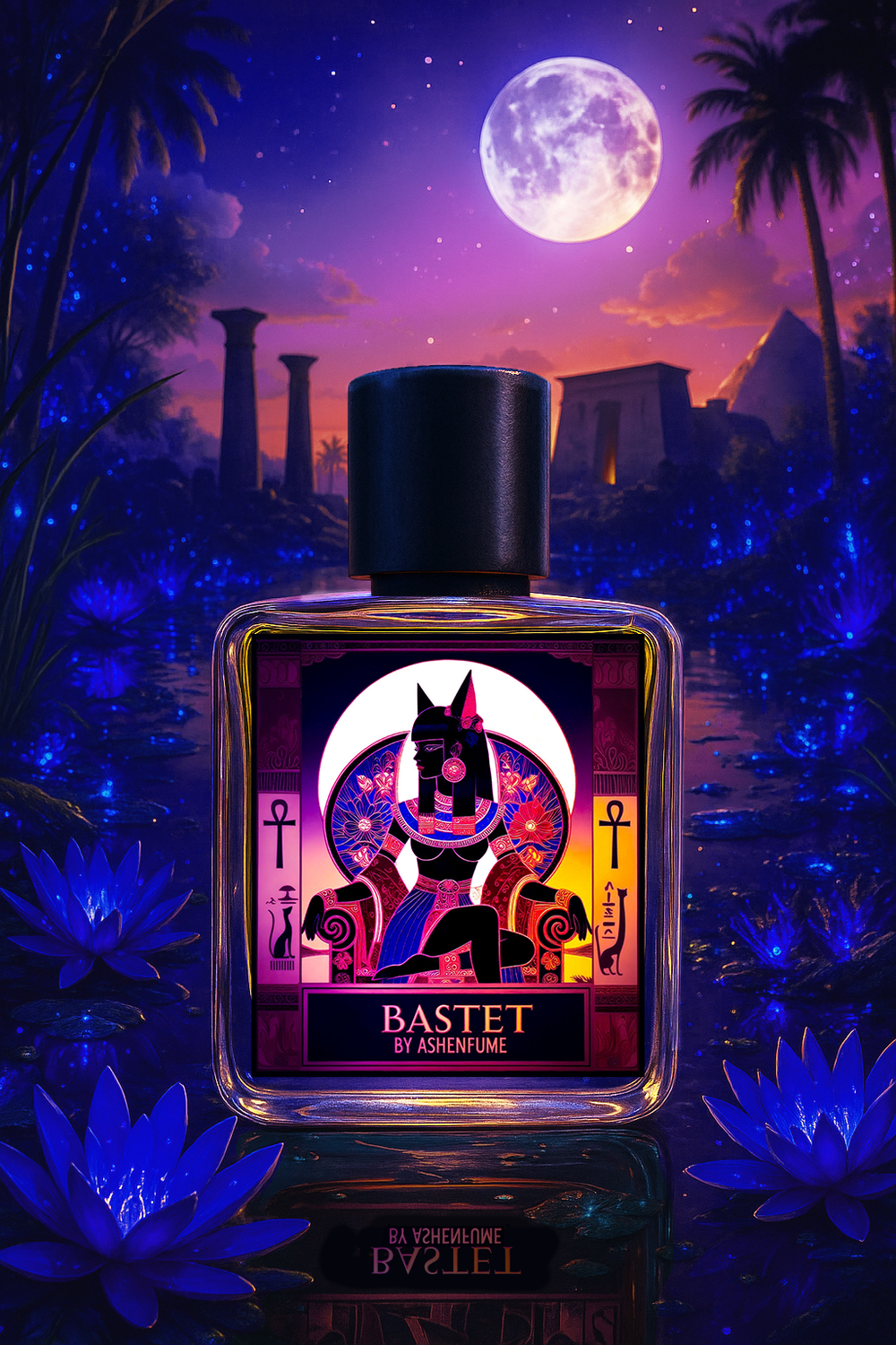 Bastet: Regal Egyptian Civet & Sandalwood Perfume — Ashenfume