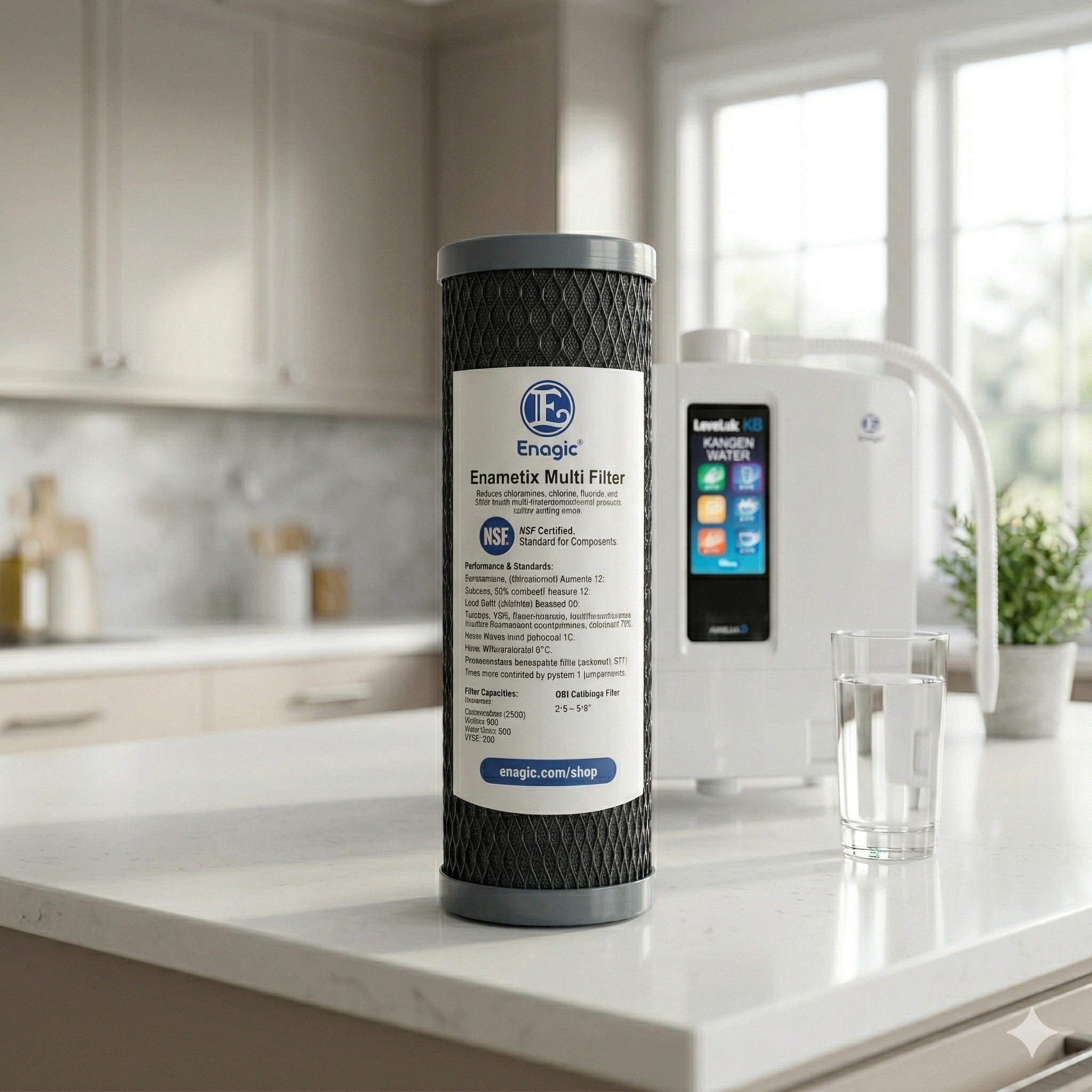 Enametix Multi Pre-Filter for Kangen Water Machines: Cleaner, Safer, Better-Tasting Water