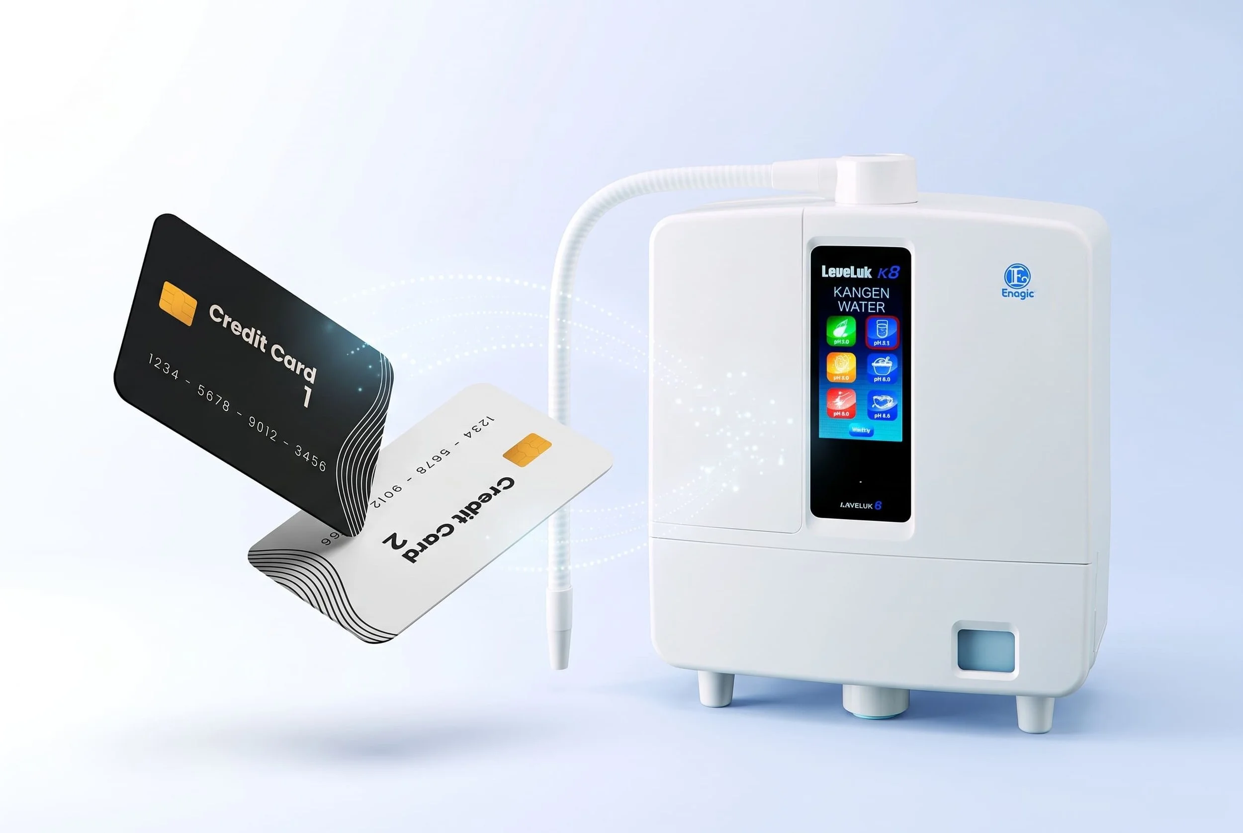 How to Buy a Kangen Water Machine Online: New 2-Card Payment Solution