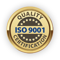 ISO 9001 Quality Management System certification badge for Enagic.