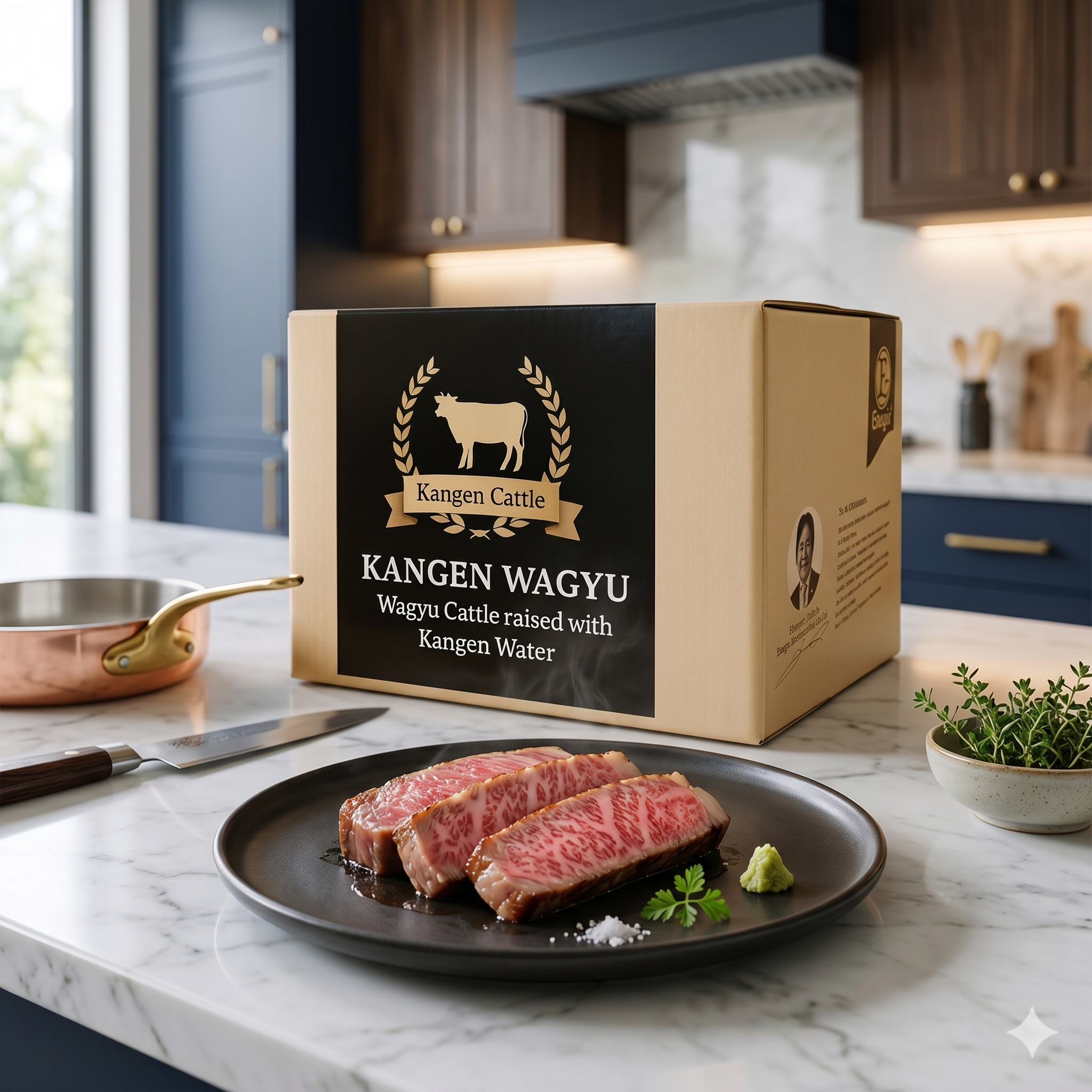 Kangen Wagyu Beef Steak
