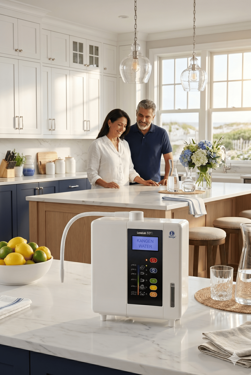 Enagic Leveluk SD501DX medical-grade 7-plate water ionizer machine