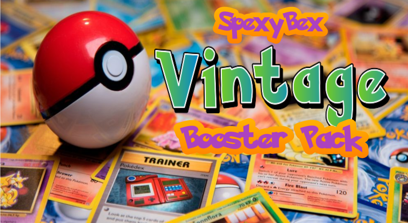 Vintage Pokemon Card Bundle (5 cards per pack)