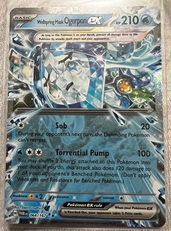 Wellspring Mask Ogerpon EX (027/131)