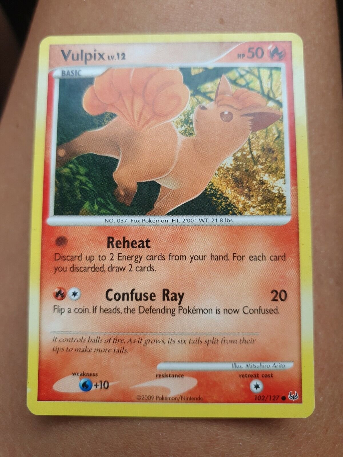 VULPIX 102/127 Platinum Base Set