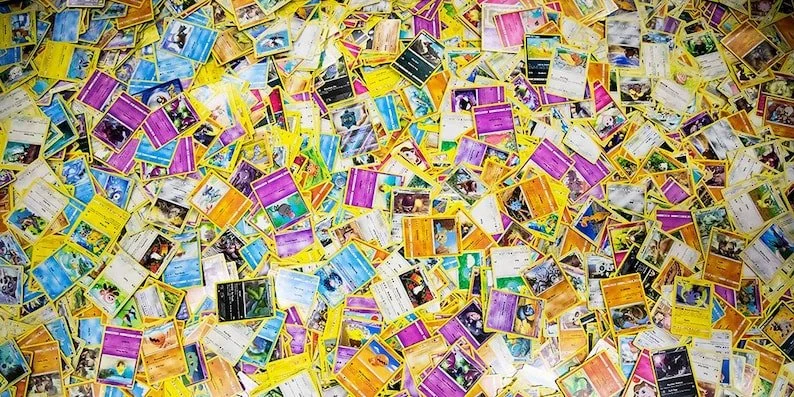 100 Pokemon Card Mystery Bundle