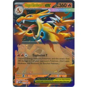 Mega Charizard Y ex - MEP030 - Black Star Promo