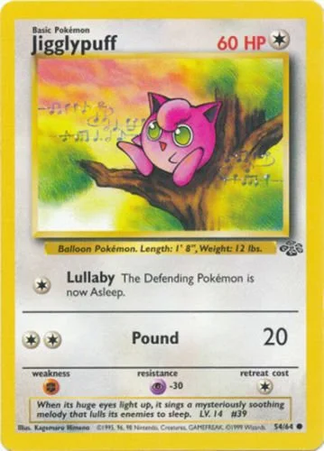 Jigglypuff Jungle Common 54/64