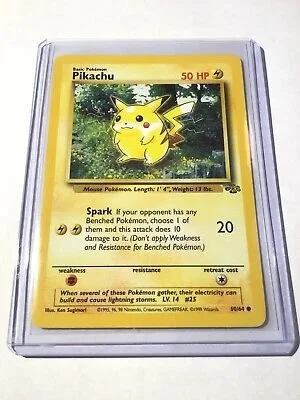 Pikachu Jungle 60/64 Regular