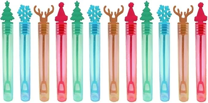 Christmas Bubble Mini Tubes x1