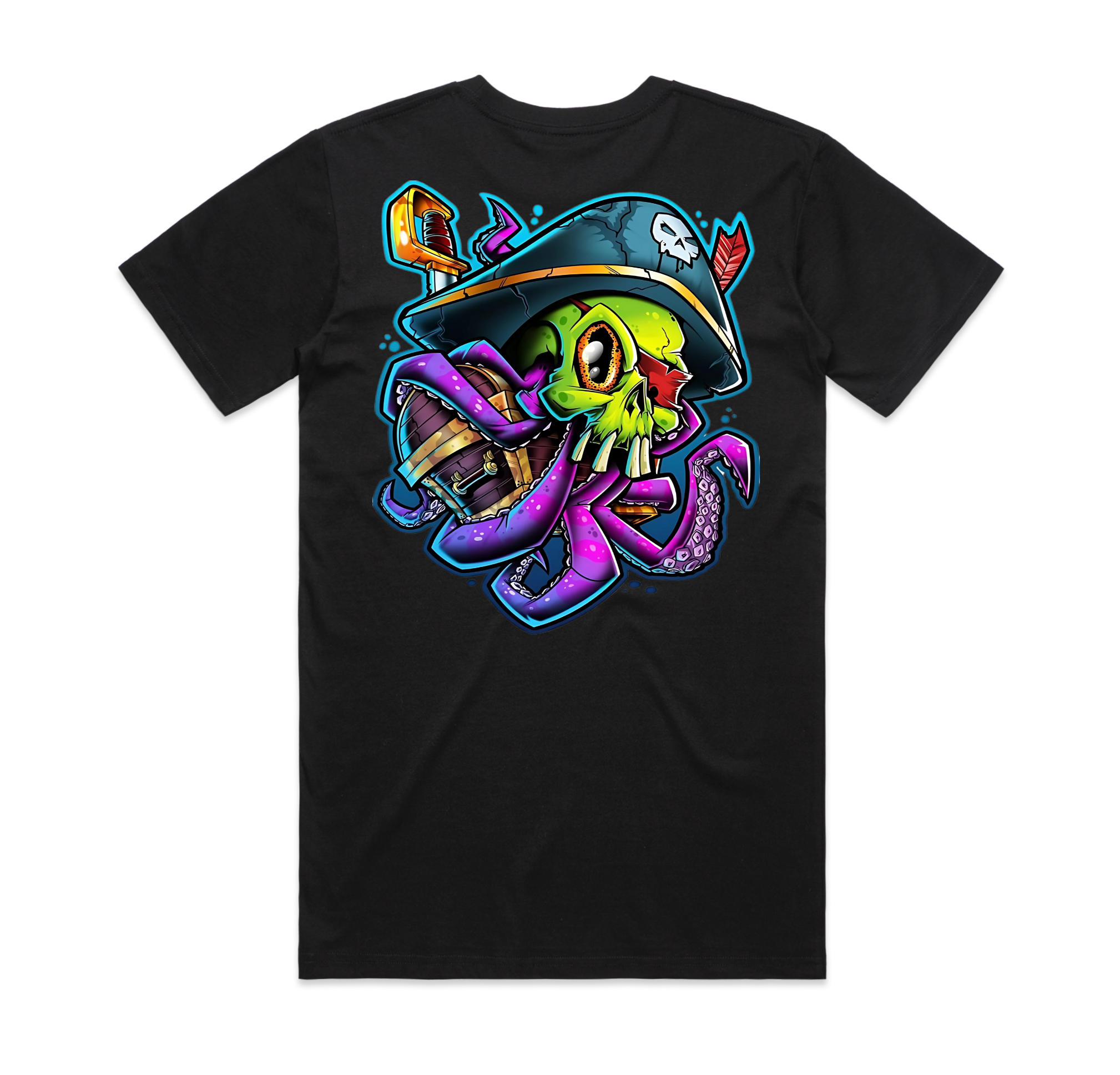 Pirate Octopus Tshirt