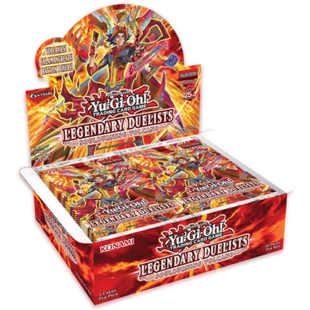 YuGiOh! Legendary Duelists: Soulburning Volcano 1st Edition Booster Pack x1