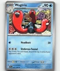 Wugtrio SV01: Scarlet & Violet Base Set #057/198 Uncommon