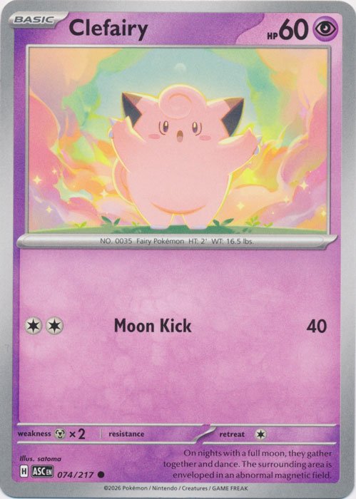 Clefairy 074/217 Common