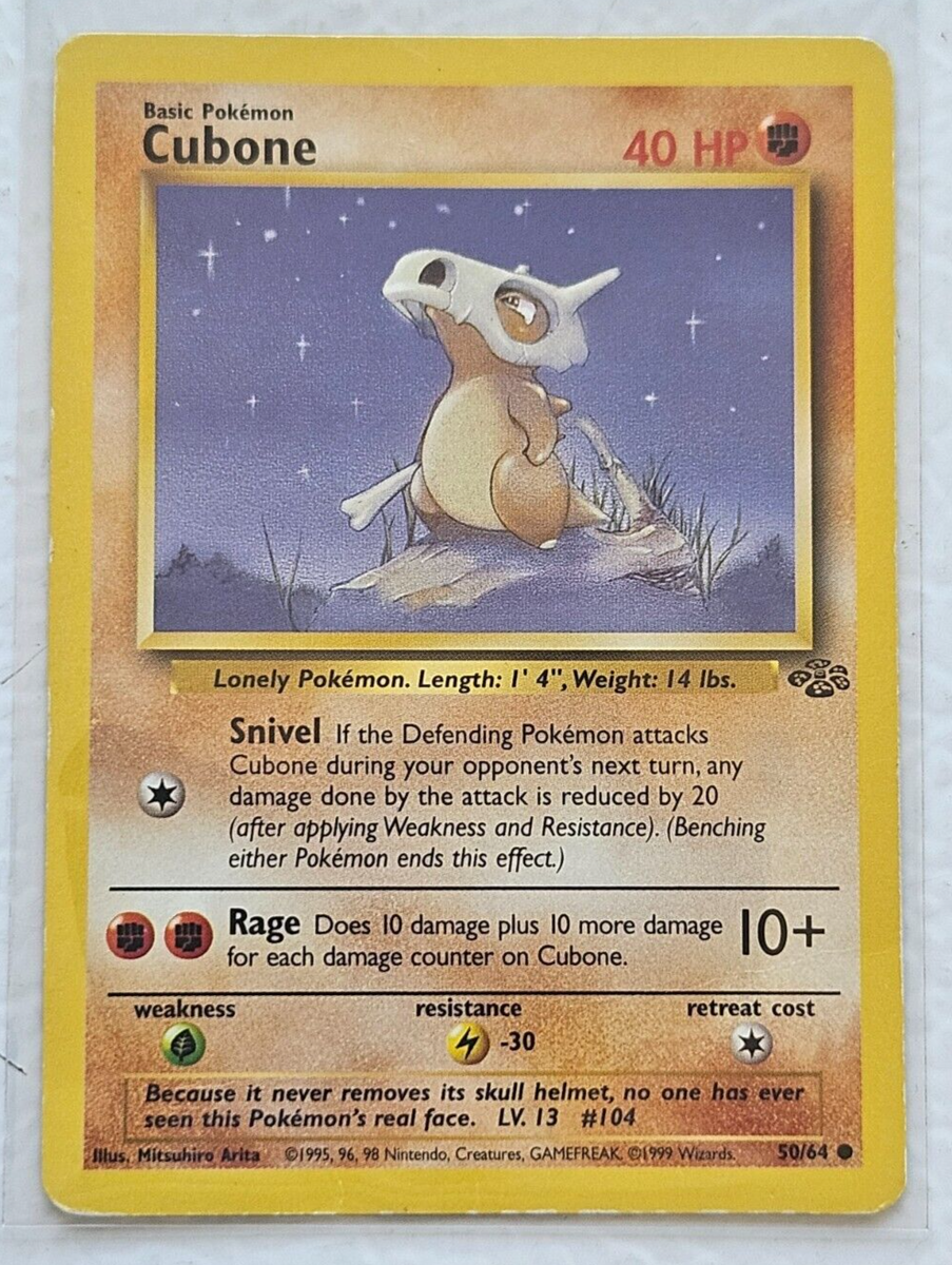 Cubone Jungle Common 50/64