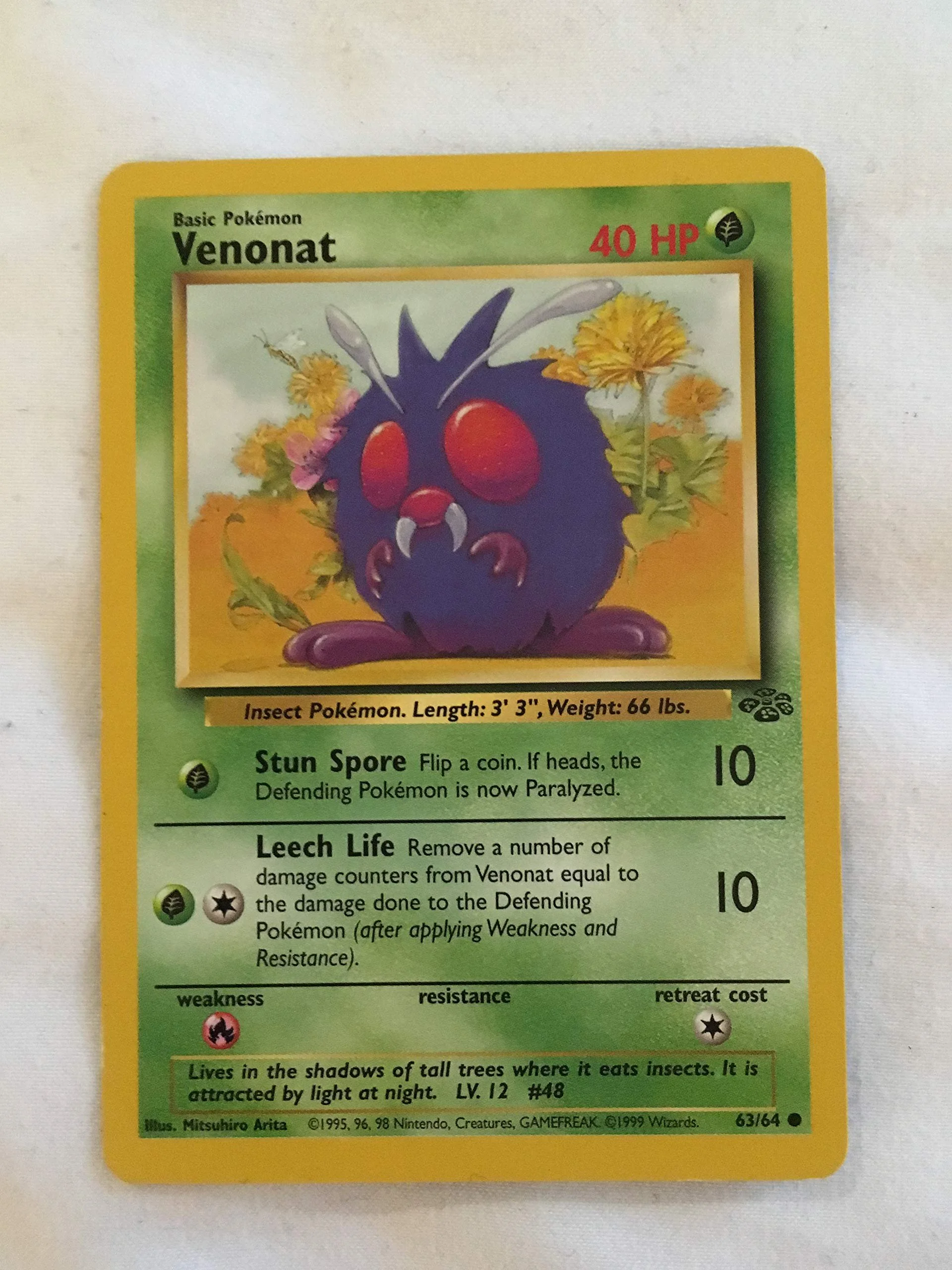 Venonat Jungle 63/64