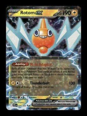 Rotom ex 029/094 Me02: Phantasmal Flames Holo