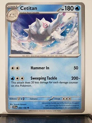 Pokemon Cetitan 060/198 Scarlet & Violet Base Set