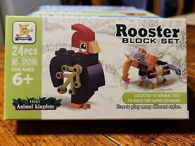 Rooster Block Set