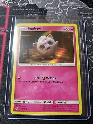 Jigglypuff Holo 60HP 14/18 Pokemon Card Promo Detective Pikachu