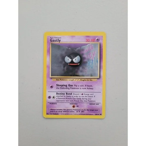 Gastly 50/102 - Common - Base Set