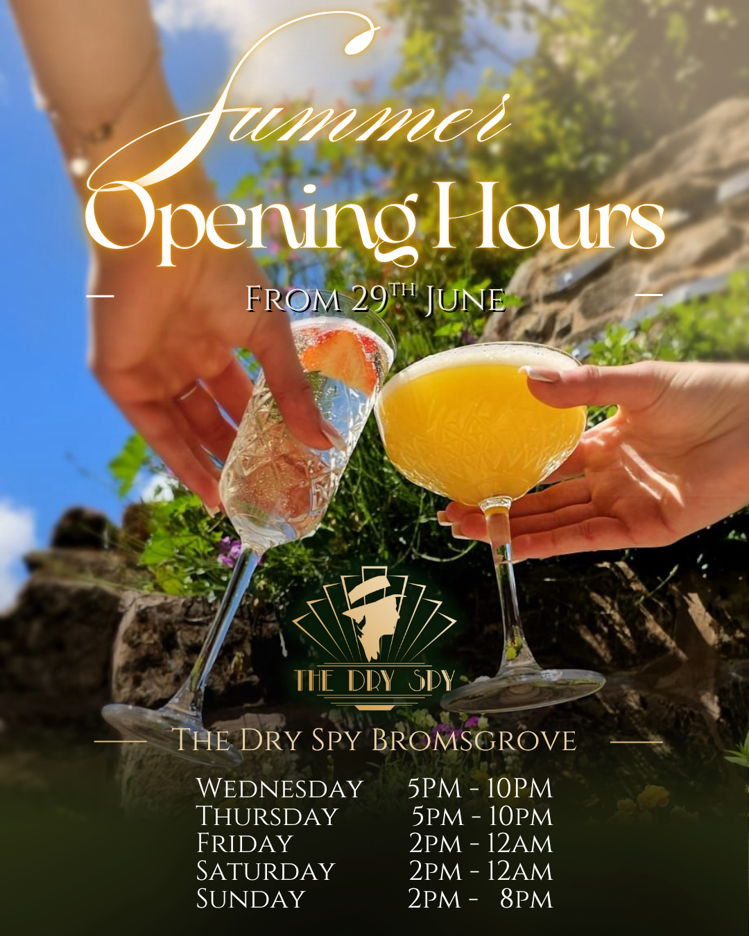 Summer Opening Hours