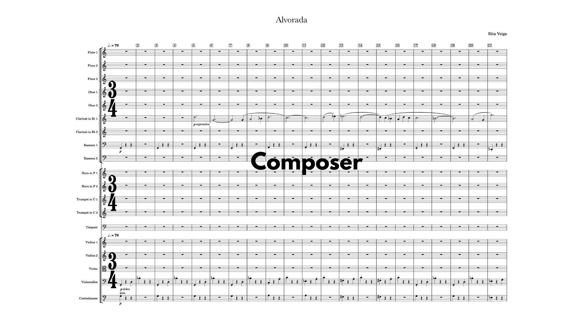Orchestra Recording - Alvorada