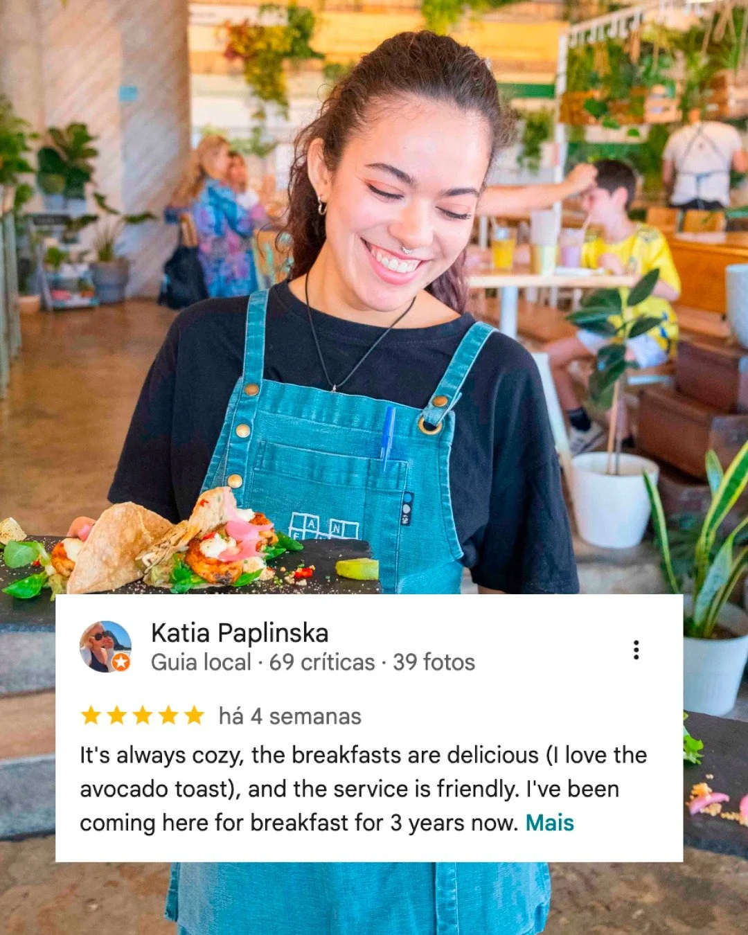 Os vossos elogios fazem o nosso dia! D&aacute;-nos o teu feedback no Google 🤍🍃

Your compliments make our day! Show us some love and give us your feedback on Google 🤍🍃