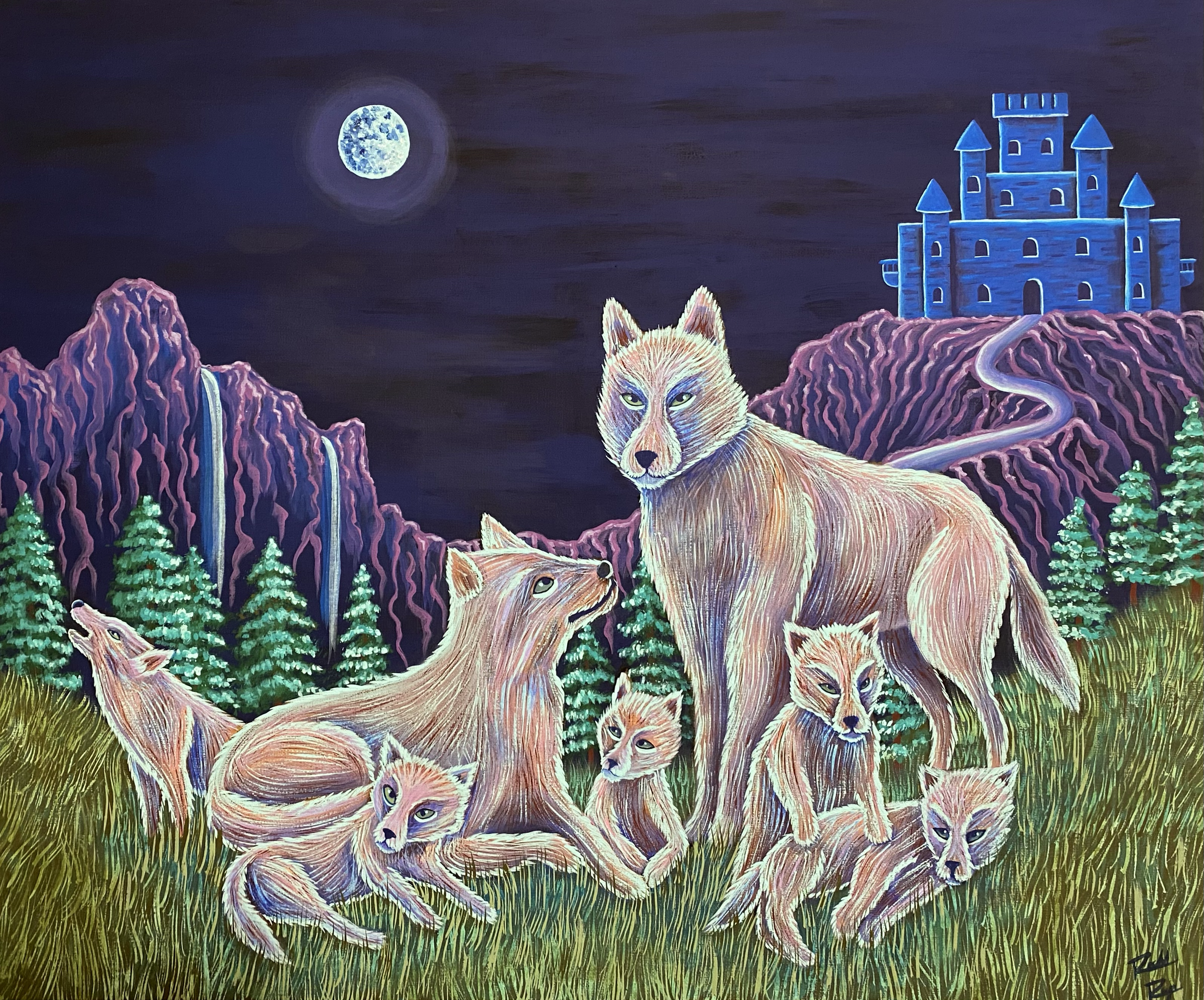 Lullaby of the Moonlit Pack
