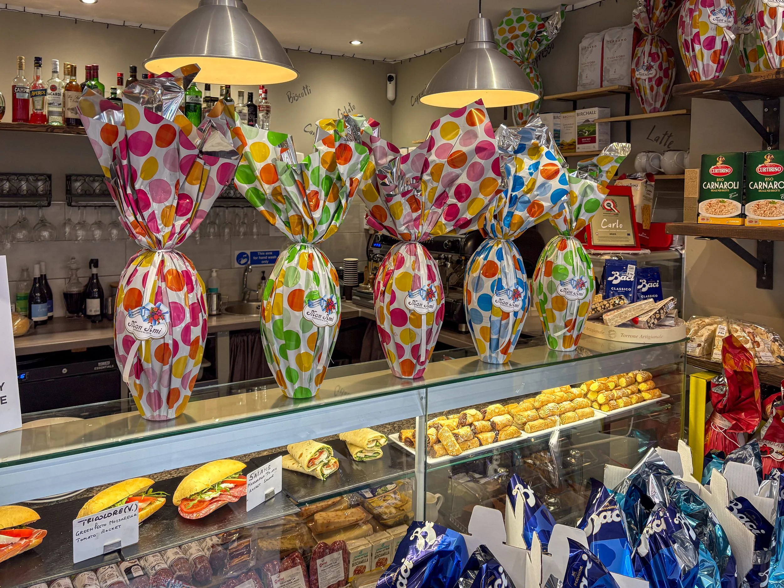 Easter Has Arrived at Carlo’s 🇮🇹 🐣