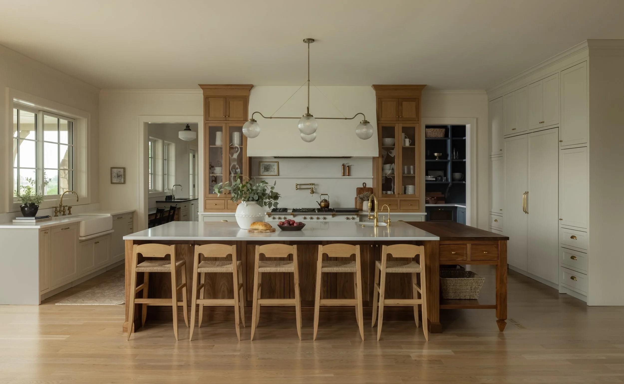 Luxury bespoke kitchen design photographed by editorial interiors and architecture photographed Raquel Langworthy