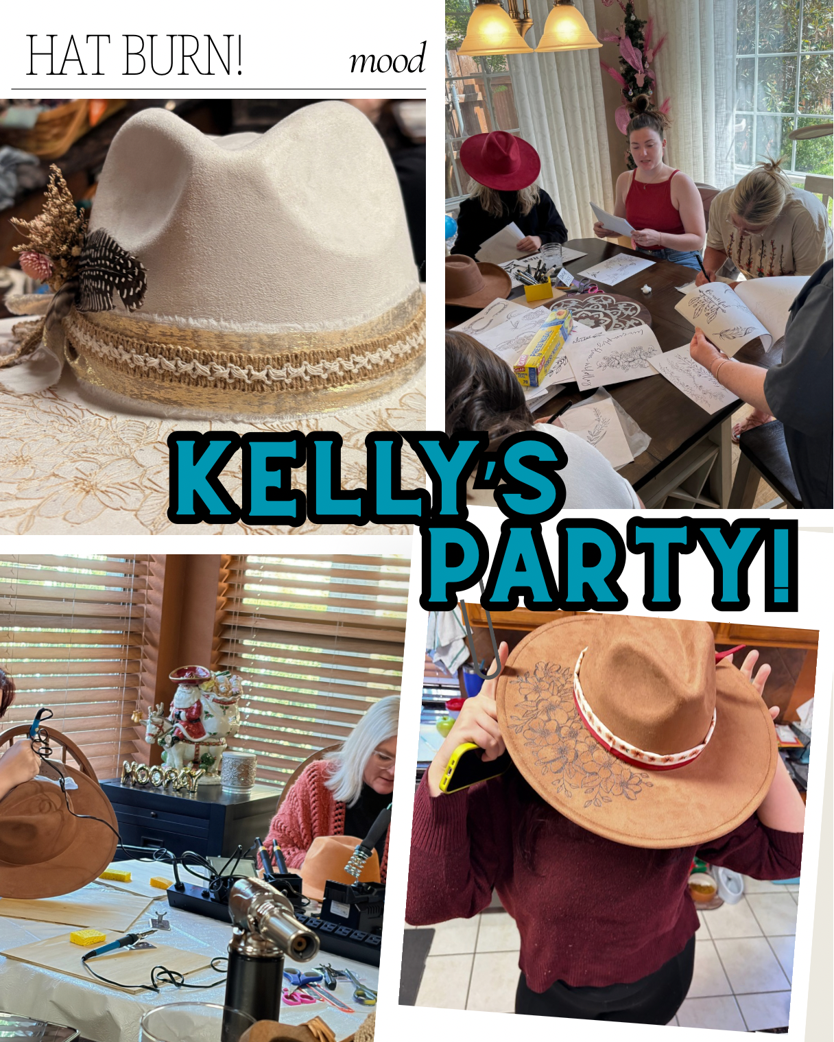 Kelly’s Hat Burning Party