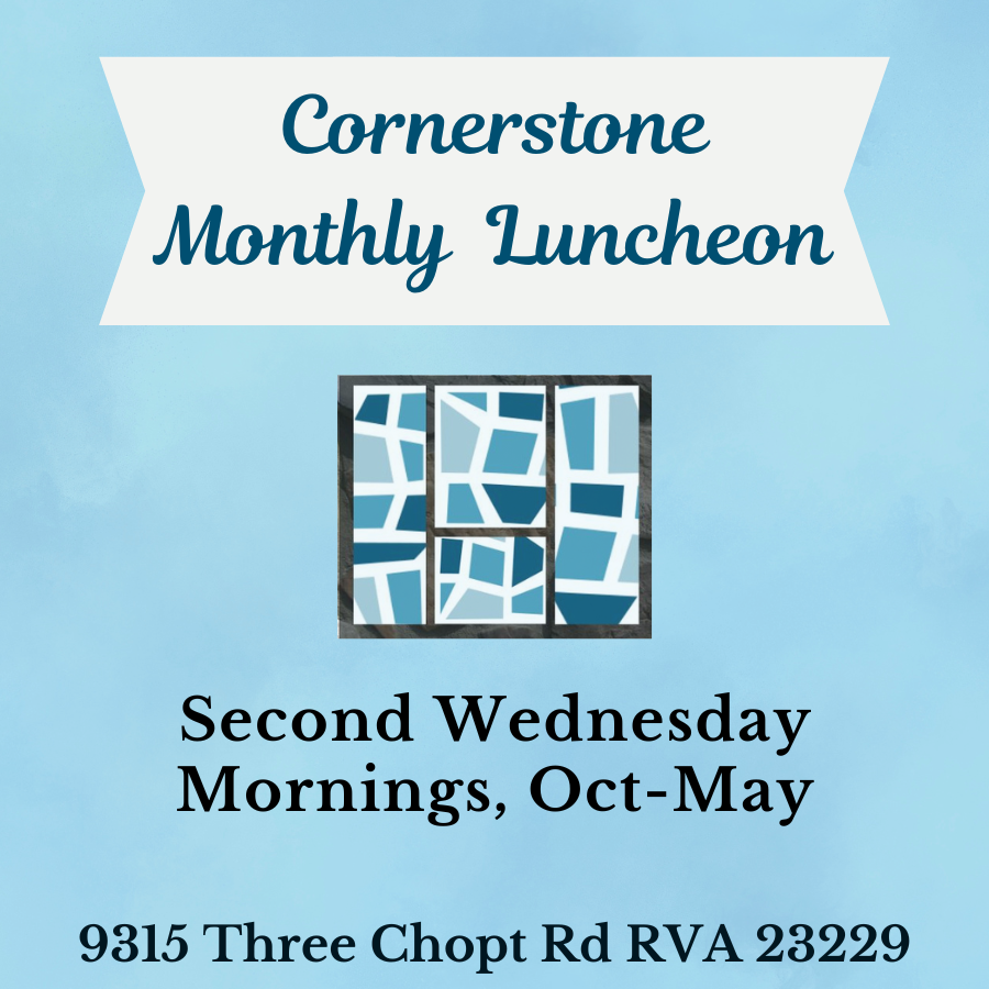 Cornerstone Monthly Luncheon