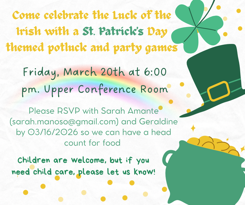 Young Adults St. Patty's Potluck