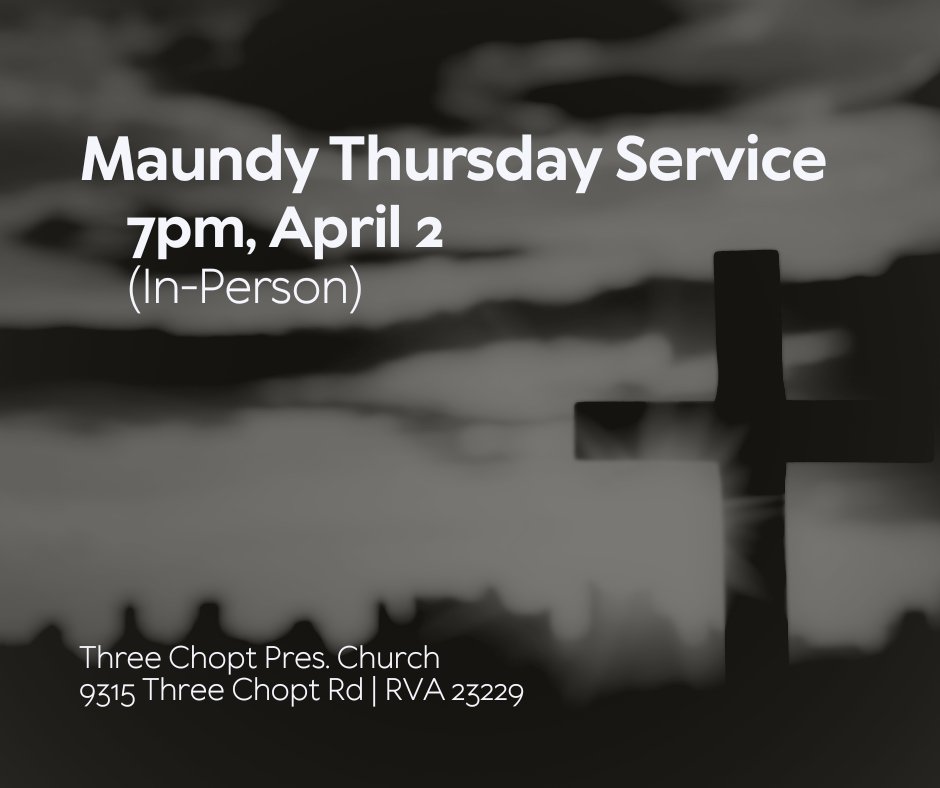 Maundy Thursday Service