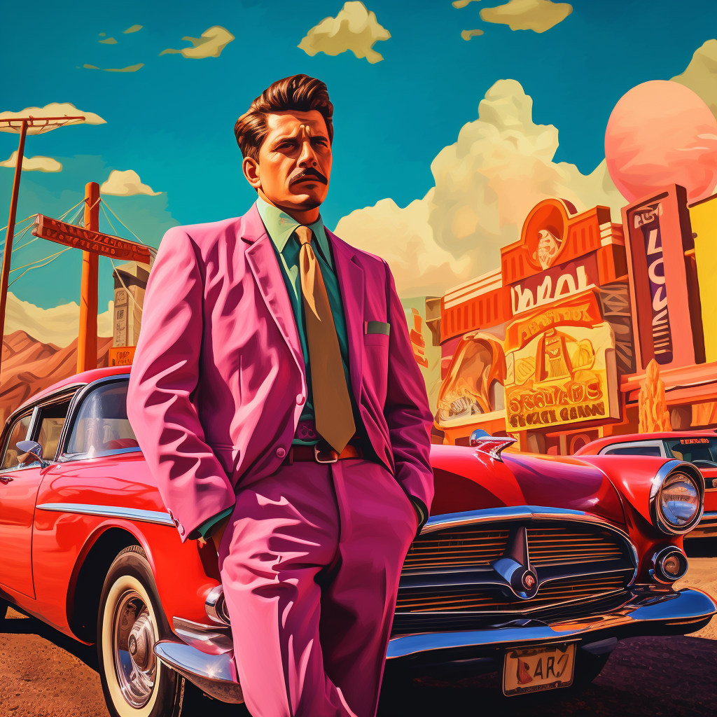 Stalin in Las Vegas 3, Midjourney 10 2023