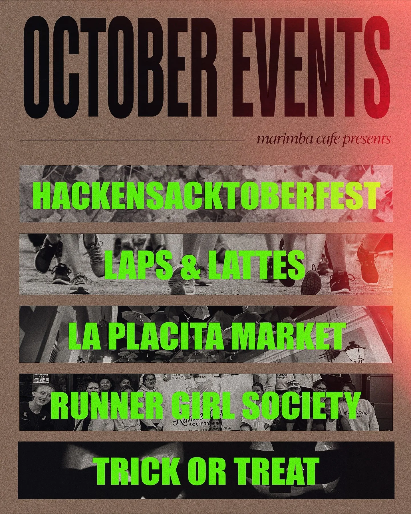 Hola October 👋 New month, SAME vibes! Mark your calendars and be sure to join us at these fun filled events. Los esperamos!⁣⁣
⁣⁣
⁣⁣
𝐇𝐚𝐜𝐤𝐞𝐧𝐬𝐚𝐜𝐤𝐭𝐨𝐛𝐞𝐫𝐟𝐞𝐬𝐭⁣⁣
Saturday, October 4th | 1:00pm - 8:00pm⁣⁣
We&rsquo;re popping up at Hackensa
