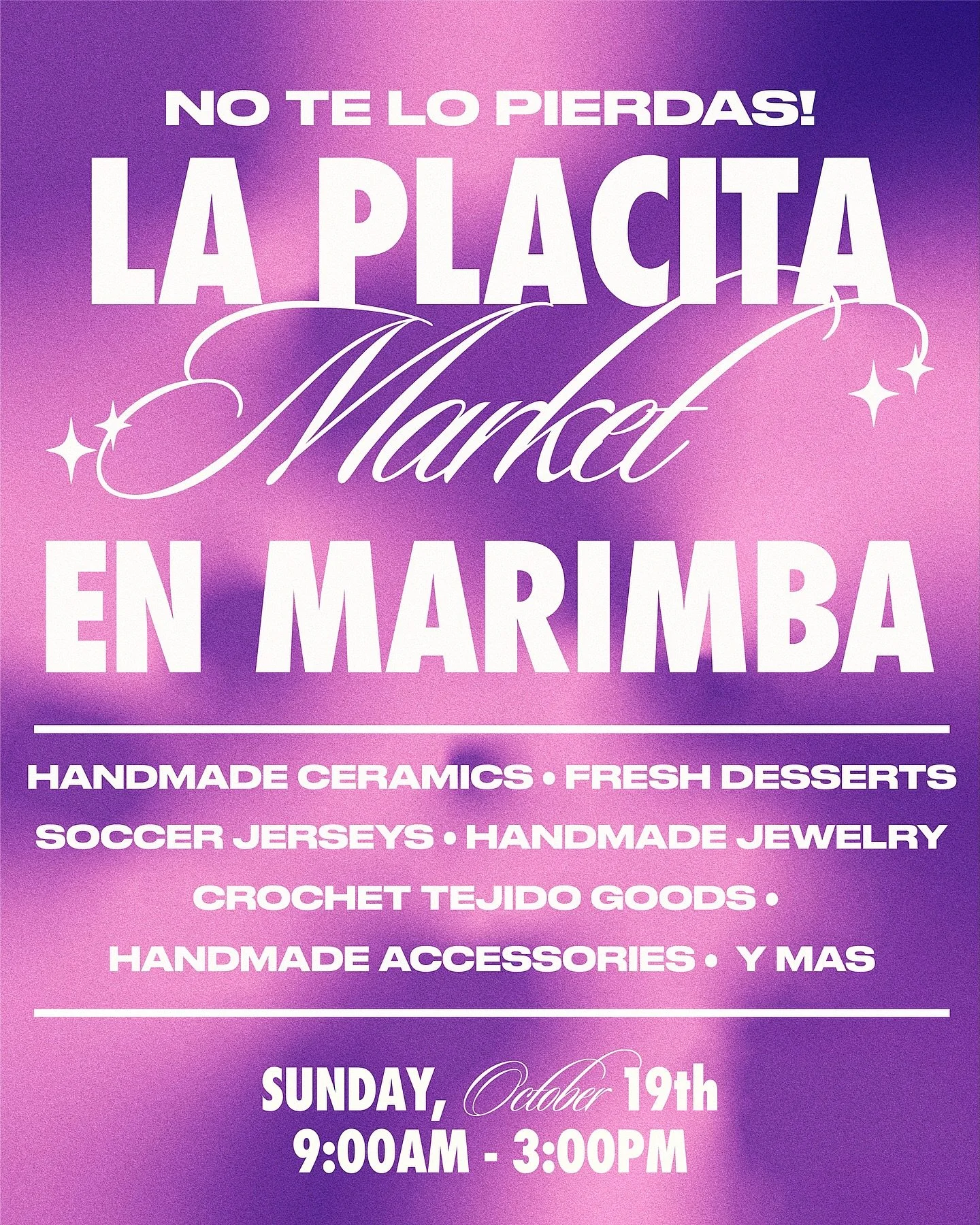 Sundays are for cafecito and local finds! No se lo pierden, swing by this Sunday between 9am&ndash;3pm to sip, shop, and hang with us at our La Placita Market. Los esperamos!⁣
⁣
👇 LOCAL VENDORS 👇⁣
@byflorinda 
@lastiasbakehouse 
@chilitossoccershop