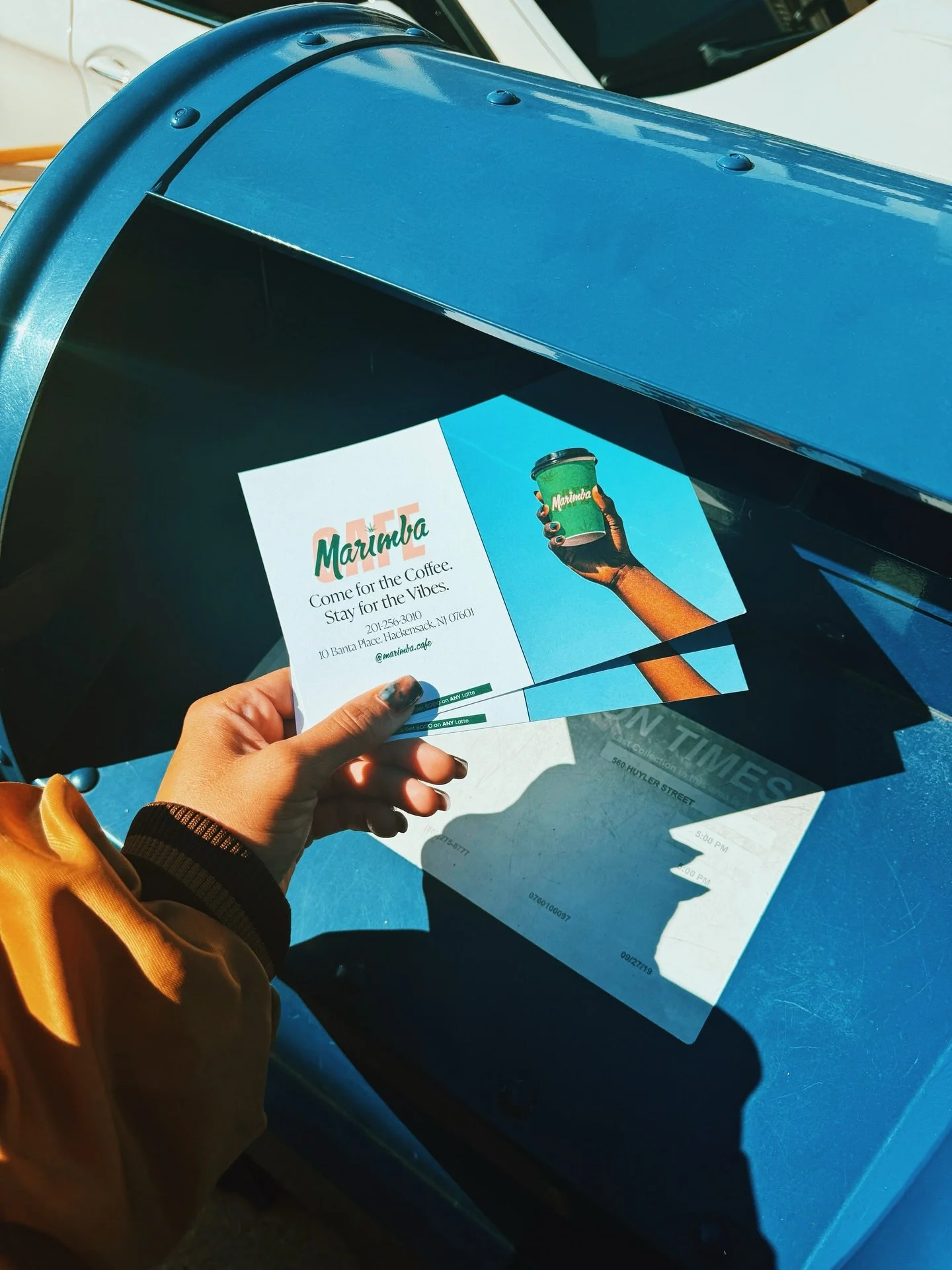 Buenas Vibras coming your way 📫 Nos vemos pronto corillo! 

#nj #njcafe #cafecito #coffeelover #bergencounty