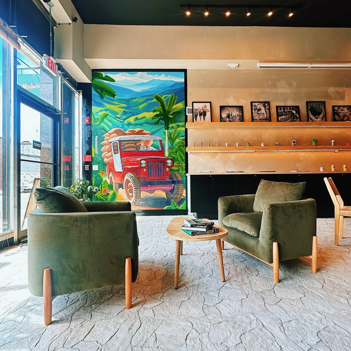 Cold outside, but we&rsquo;re always keeping the heat inside.  Grab a cozy corner, warm up, and take a little break from the chill with a cafecito in hand. 

#njfoodie #njcafe #smallbusiness #cafecito #njspots