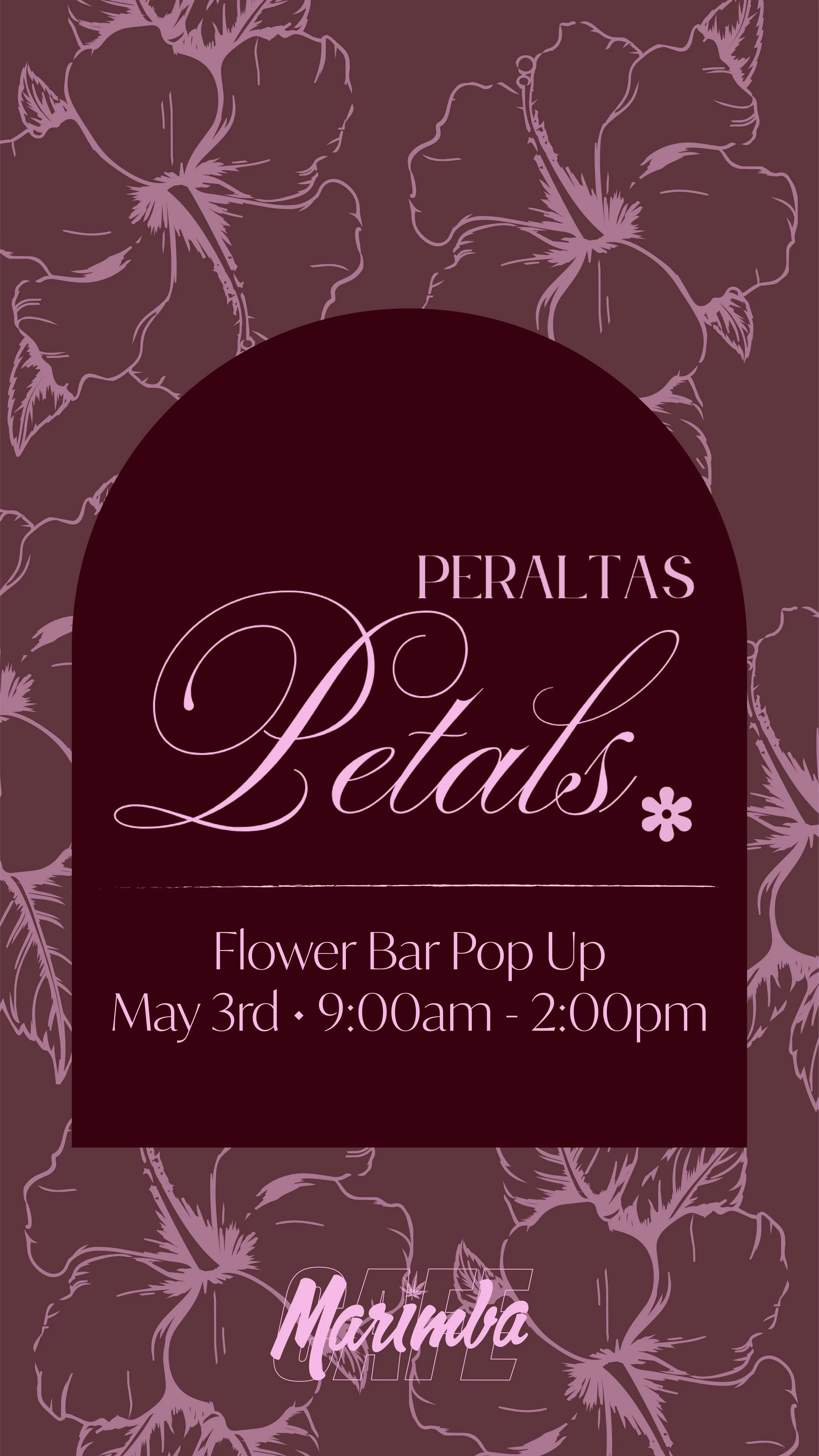Peraltas Petals Pop Up