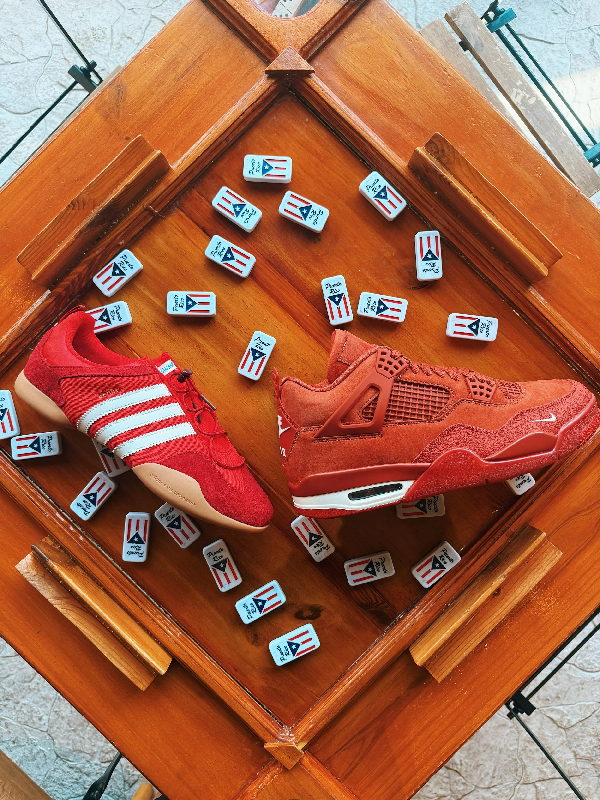 Kick Check! Available Now 👇 DM for more info 

Bad Bunny Flamboy&aacute;n Ballerinas 
Size: Men&rsquo;s 8.5 

Air Jordan 4 &ldquo;Brick by Brick&rdquo; 
Size: Men&rsquo;s 10.5