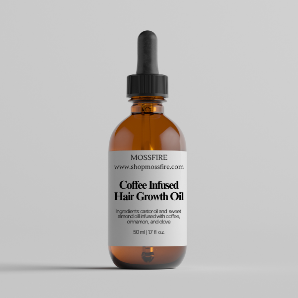 Coffee Infused Hair Growth Oil, 1.7 fl oz