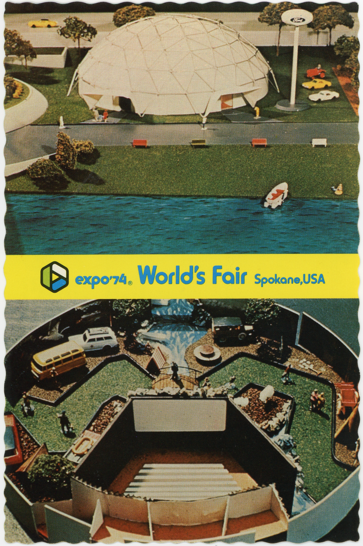 Concept Art and Scale Model Postcards