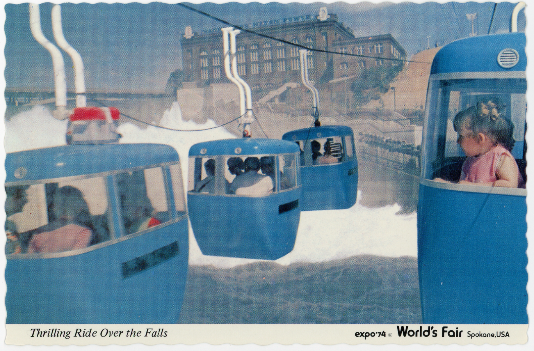Postcard Catalog: Ride Over The Falls