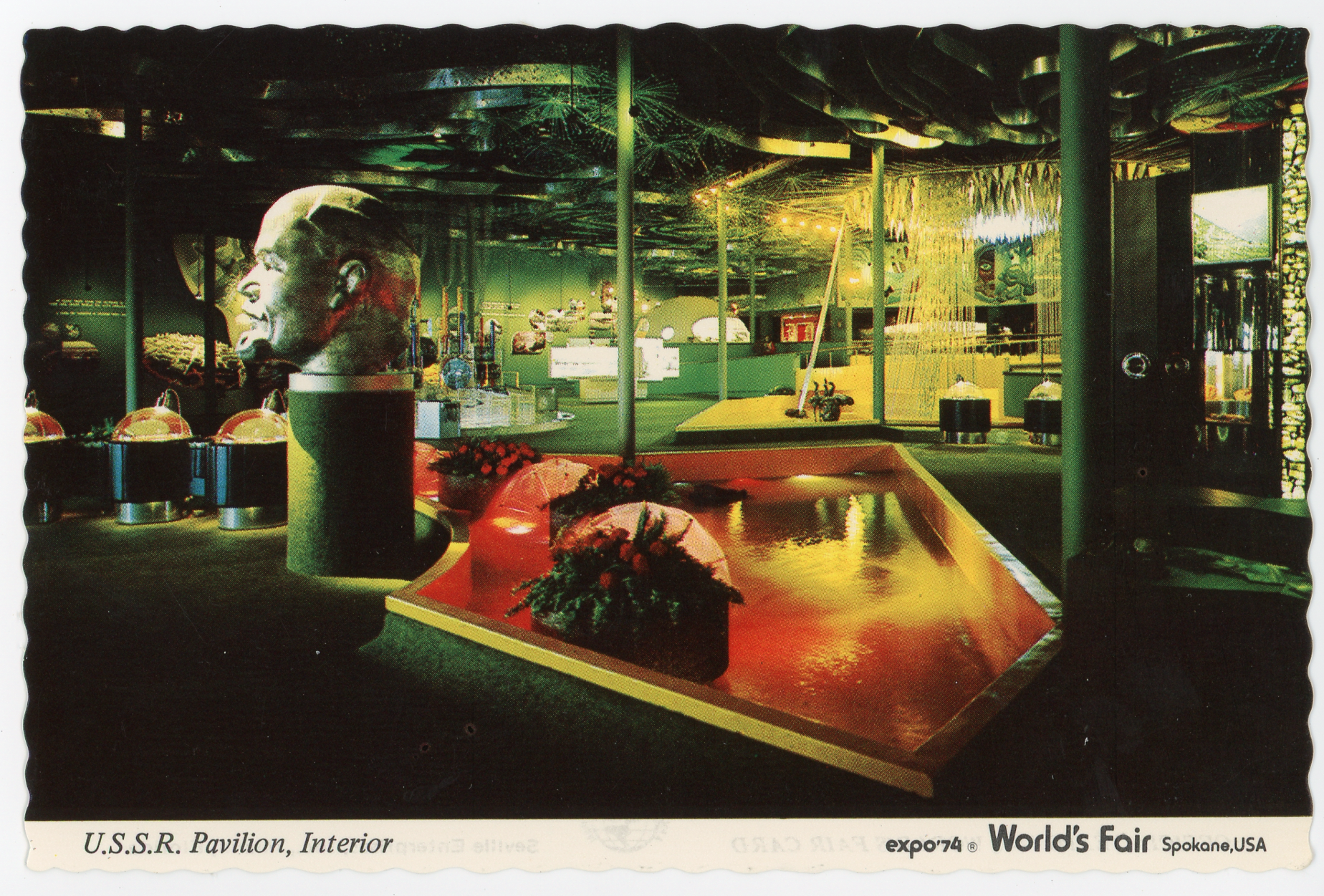 U.S.S.R. Pavilion Postcards