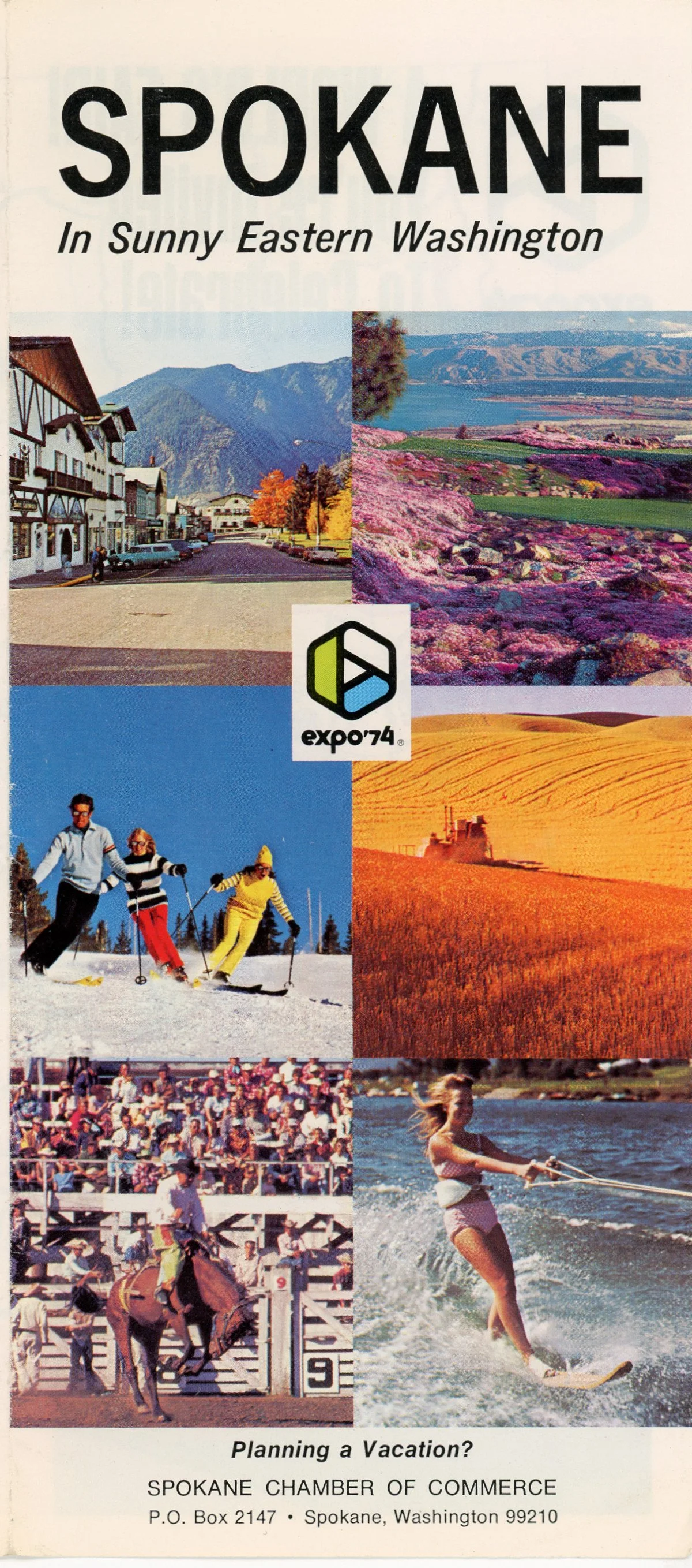 “Spokane in Sunny Eastern Washington” Brochure