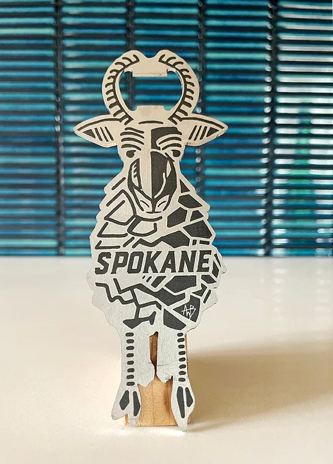 Bottle opener from Staggs &amp; Staggs signs