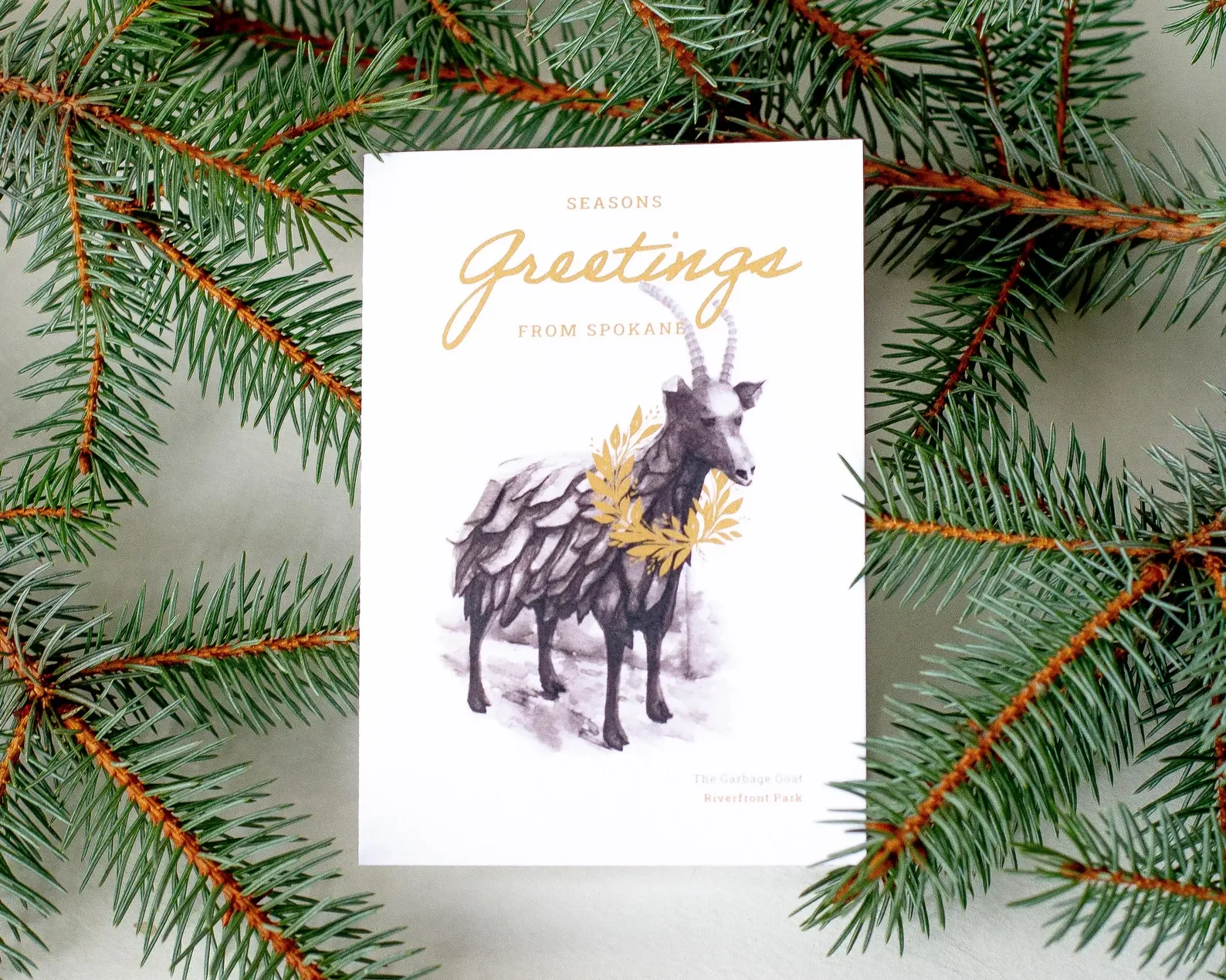 Greeting card from The Pearl Creative Shop