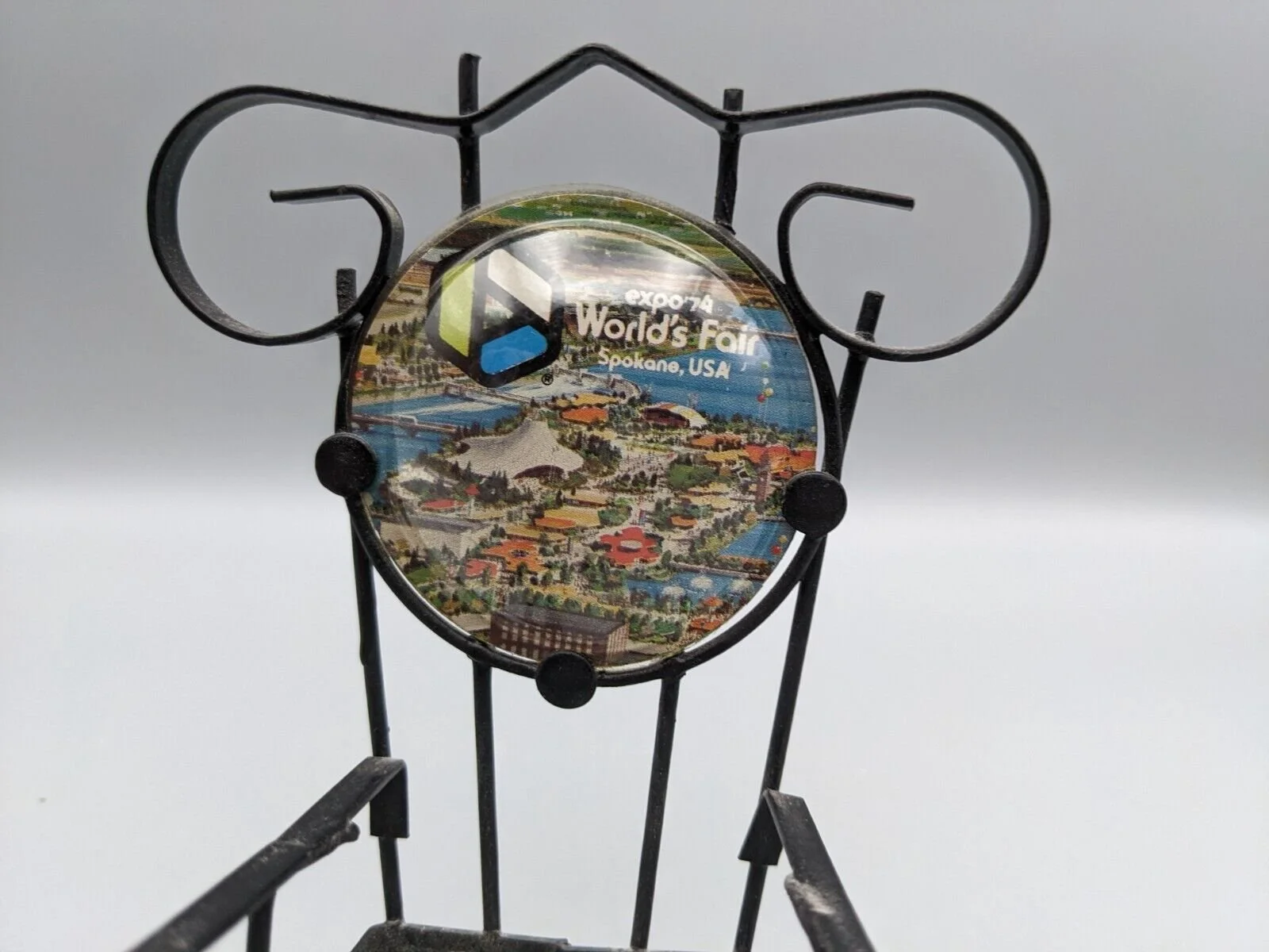 Little Metal Decorative Chair